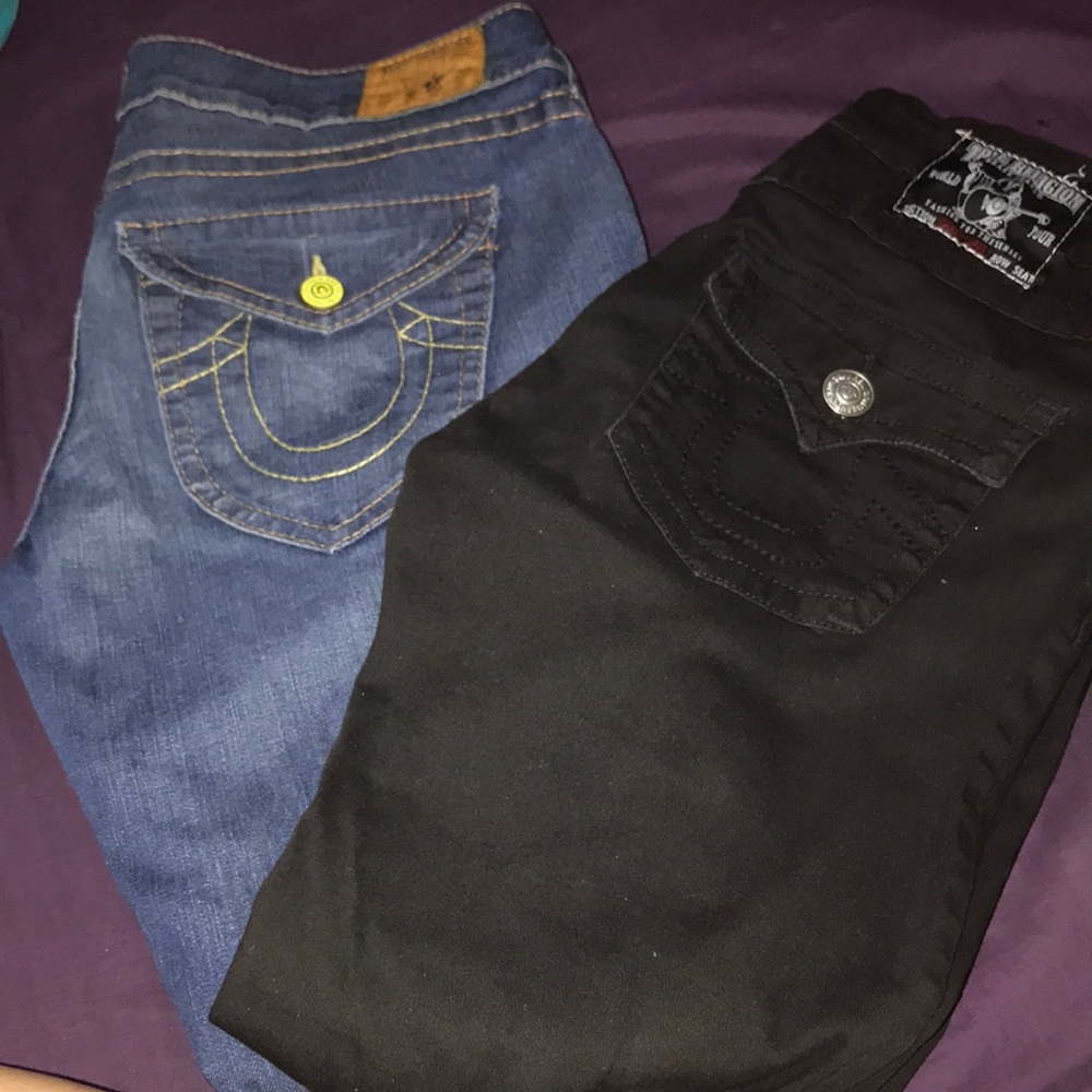 True religion🤪🤪 skinny jeans both low rise